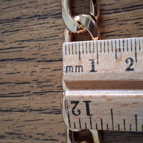 Gold- tone Chain Link Purse Strap Extender/ Charm NWOT - Picture 5 of 5